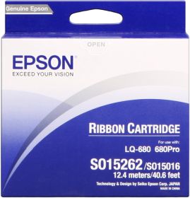 EPSON ORIGINAL - Epson S015262 Noir (2MC) Ruban encreur de marque